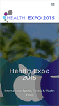 Mobile Screenshot of healthexpo2015.net